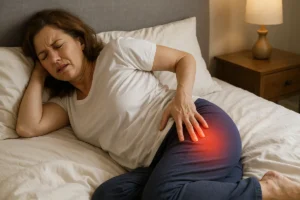 Dor no quadril ao dormir
